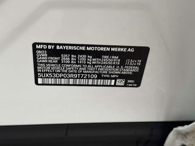2024 BMW X3 xDrive30i