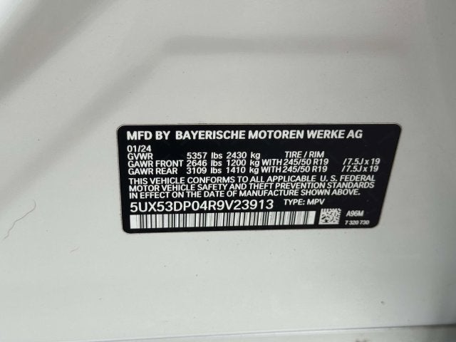 2024 BMW X3 xDrive30i