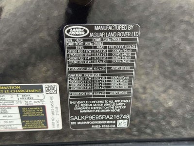 2024 Land Rover Range Rover SE