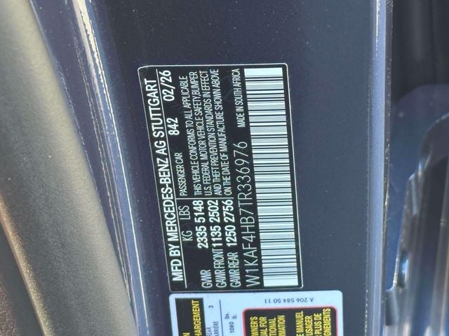 2026 Mercedes-Benz C-Class C 300 4MATIC®