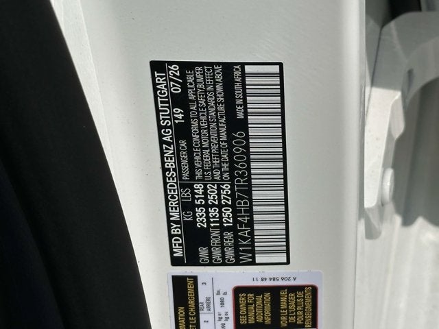 2026 Mercedes-Benz C-Class C 300 4MATIC®