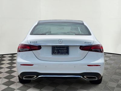 2023 Mercedes-Benz E-Class E 350 4MATIC®