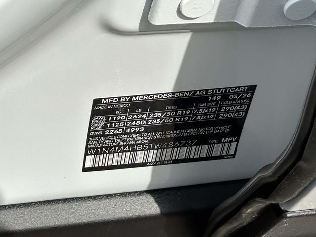 2026 Mercedes-Benz GLB GLB 250 4MATIC®
