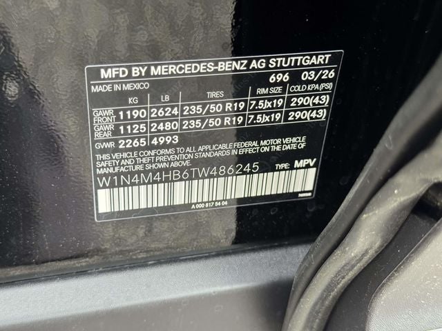 2026 Mercedes-Benz GLB GLB 250 4MATIC®