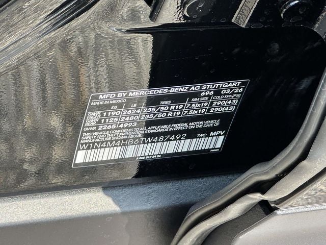 2026 Mercedes-Benz GLB GLB 250 4MATIC®
