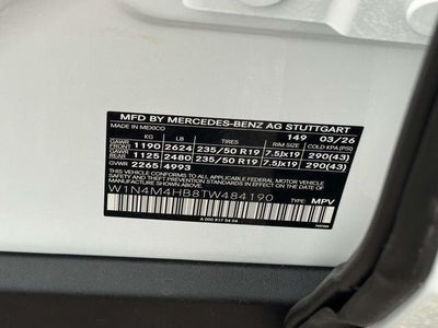2026 Mercedes-Benz GLB GLB 250 4MATIC®