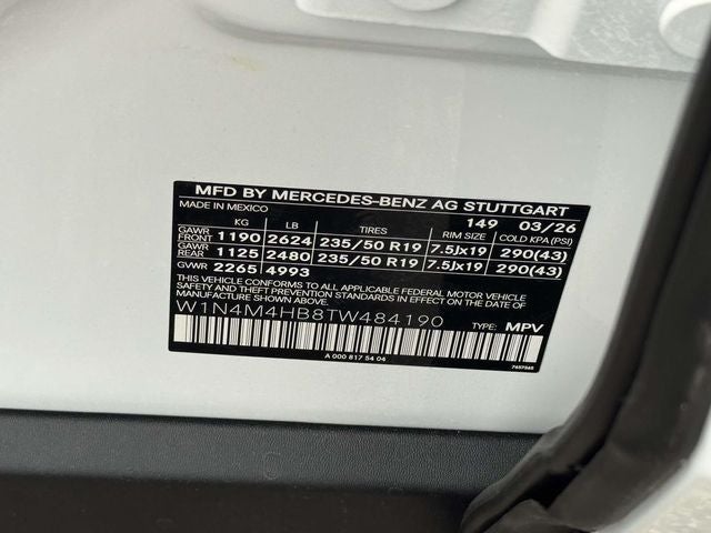 2026 Mercedes-Benz GLB GLB 250 4MATIC®