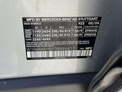 2026 Mercedes-Benz GLB GLB 250 4MATIC®