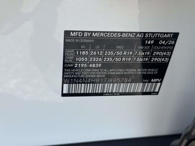 2026 Mercedes-Benz GLA GLA 250 4MATIC®