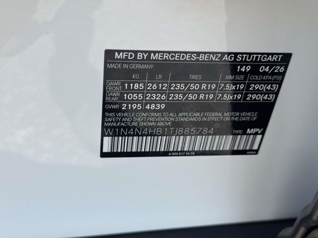 2026 Mercedes-Benz GLA GLA 250 4MATIC®