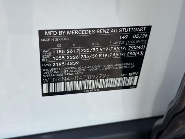 2026 Mercedes-Benz GLA GLA 250 4MATIC®