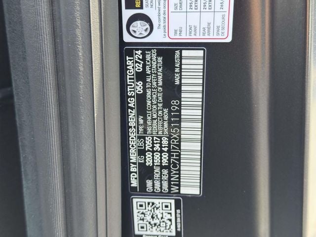 2024 Mercedes-Benz G-Class G 63 AMG® 4MATIC®