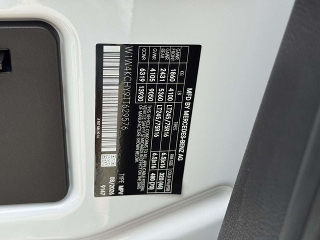 2026 Mercedes-Benz Sprinter 2500 Crew 170 WB High Roof