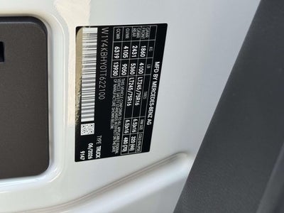 2026 Mercedes-Benz Sprinter 2500 Cargo 144 WB