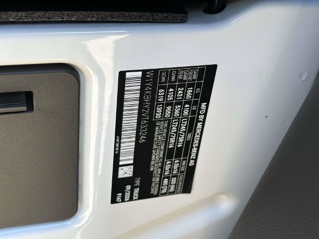 2027 Mercedes-Benz Sprinter 2500 Cargo 144 WB