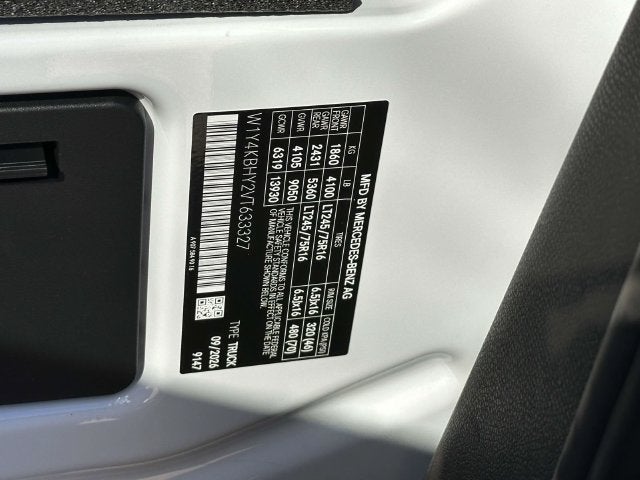 2027 Mercedes-Benz Sprinter 2500 Cargo 144 WB