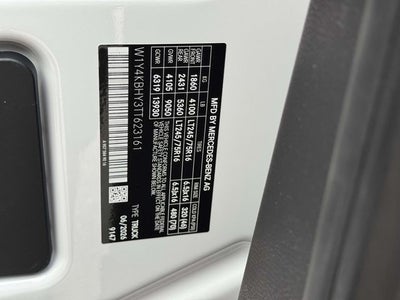 2026 Mercedes-Benz Sprinter 2500 Cargo 144 WB