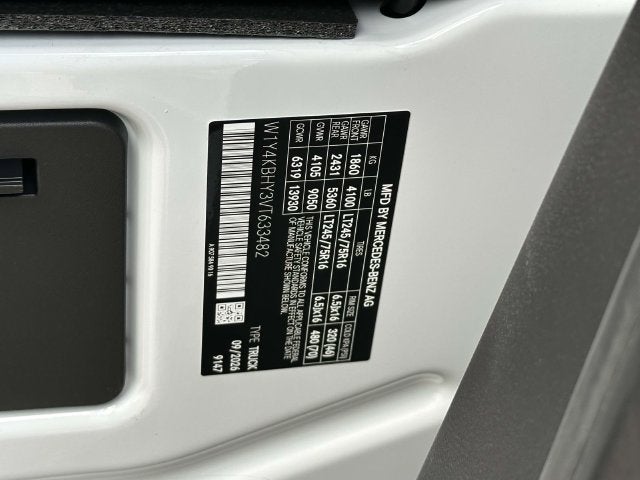 2027 Mercedes-Benz Sprinter 2500 Cargo 144 WB