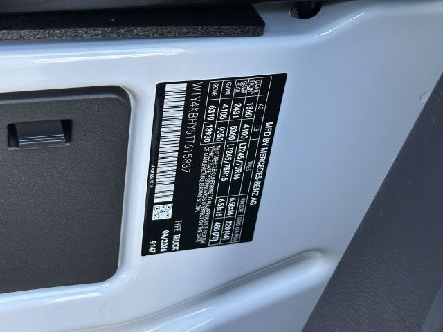2026 Mercedes-Benz Sprinter 2500 Cargo 144 WB