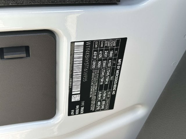 2026 Mercedes-Benz Sprinter 2500 Cargo 144 WB