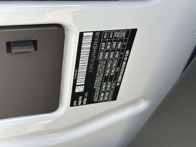 2026 Mercedes-Benz Sprinter 2500 Cargo 144 WB