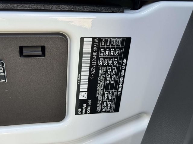 2026 Mercedes-Benz Sprinter 2500 Cargo 144 WB