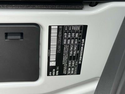 2025 Mercedes-Benz Sprinter 2500 Cargo 144 WB