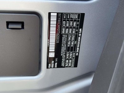 2026 Mercedes-Benz Sprinter 2500 Cargo 170 WB High Roof