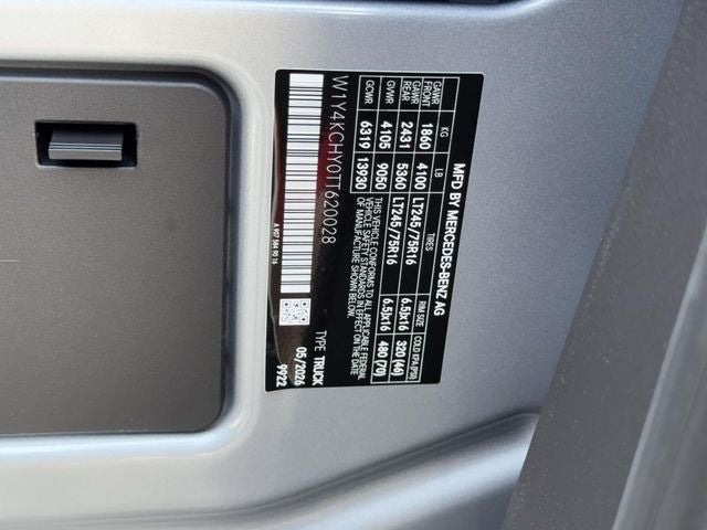2026 Mercedes-Benz Sprinter 2500 Cargo 170 WB High Roof