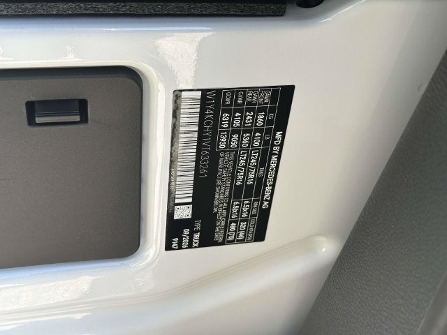 2027 Mercedes-Benz Sprinter 2500 Cargo 170 WB High Roof