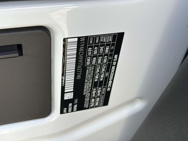 2026 Mercedes-Benz Sprinter 2500 Cargo 170 WB High Roof
