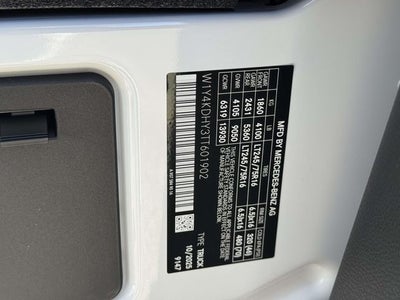 2026 Mercedes-Benz Sprinter 2500 Cargo 170 WB Extended