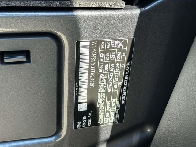 2026 Mercedes-Benz Sprinter 2500 Cargo 144 WB 4MATIC®