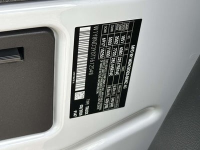 2026 Mercedes-Benz Sprinter 3500XD Cargo 170 WB