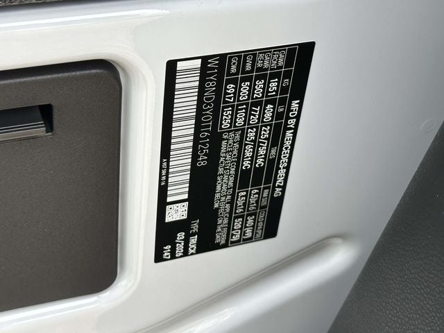 2026 Mercedes-Benz Sprinter 3500XD Cargo 170 WB