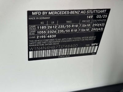2026 Mercedes-Benz GLA GLA 250 4MATIC®