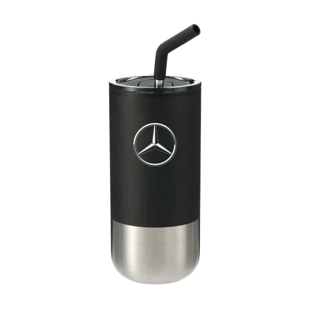 Insulated Mercedes-Benz travel tumbler